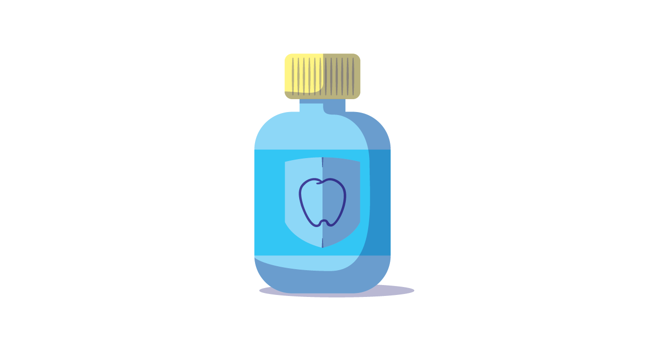 Fluoride Mouth Rinse Bottle