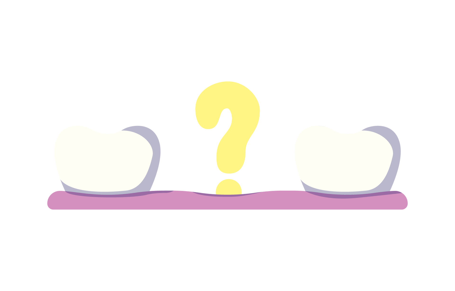 A Tooth Missing from Gum